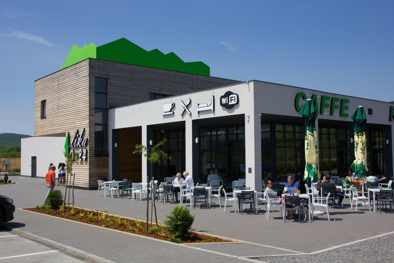 Hotel Lika Jug Brinje Exterior photo